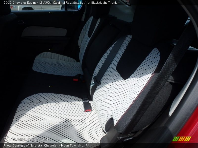 Cardinal Red Metallic / Jet Black/Light Titanium 2010 Chevrolet Equinox LS AWD