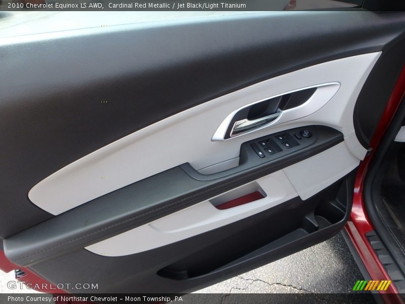 Cardinal Red Metallic / Jet Black/Light Titanium 2010 Chevrolet Equinox LS AWD