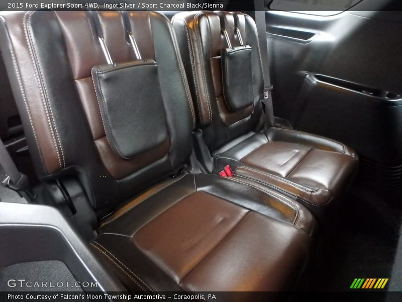 Ingot Silver / Sport Charcoal Black/Sienna 2015 Ford Explorer Sport 4WD