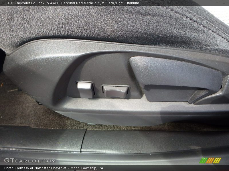 Cardinal Red Metallic / Jet Black/Light Titanium 2010 Chevrolet Equinox LS AWD