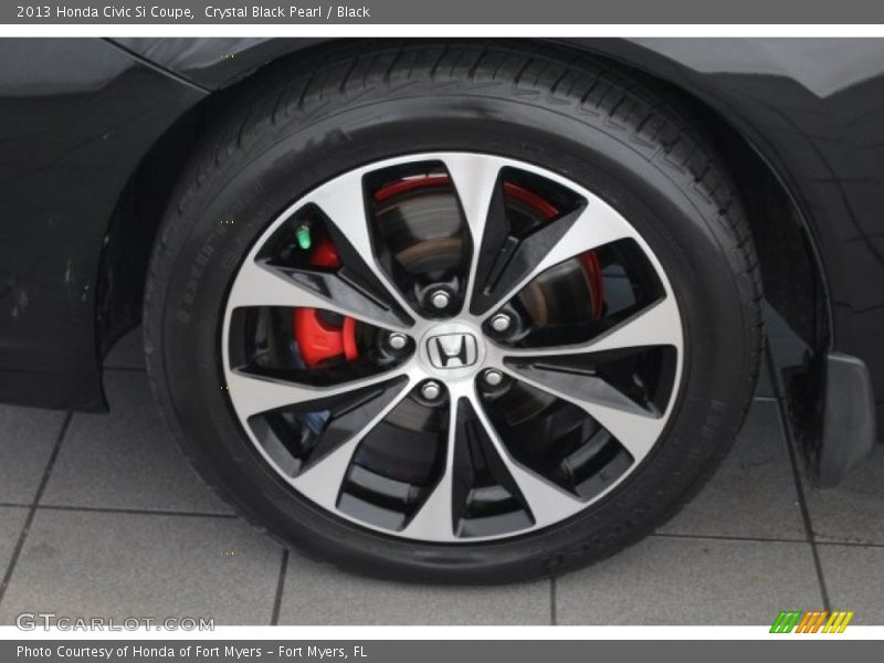 Crystal Black Pearl / Black 2013 Honda Civic Si Coupe
