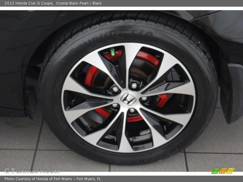 Crystal Black Pearl / Black 2013 Honda Civic Si Coupe