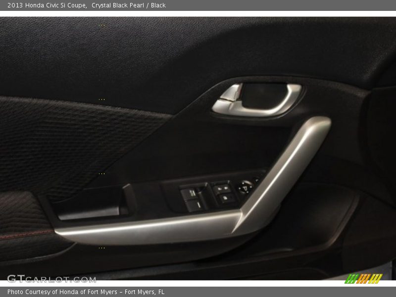 Crystal Black Pearl / Black 2013 Honda Civic Si Coupe