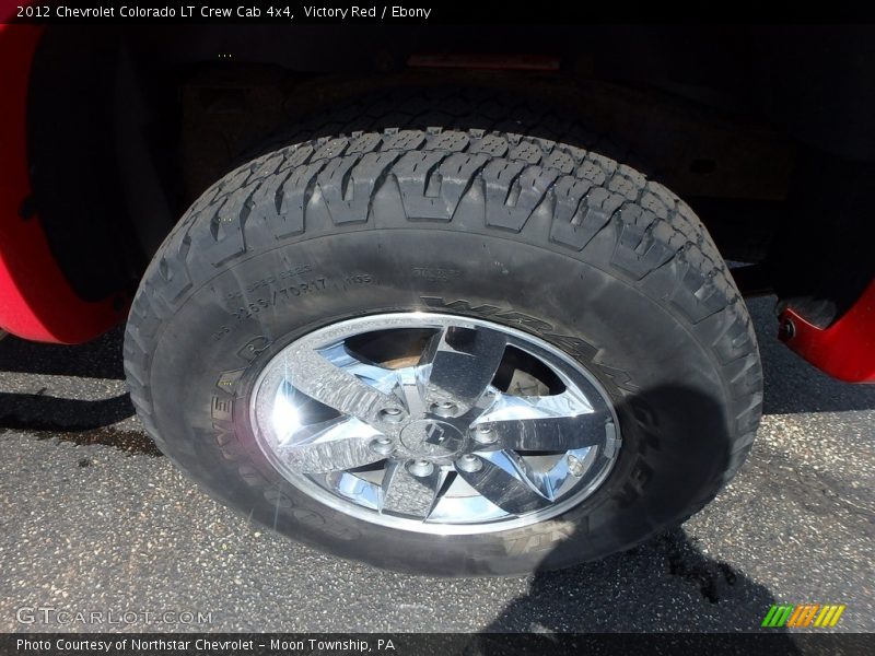 Victory Red / Ebony 2012 Chevrolet Colorado LT Crew Cab 4x4