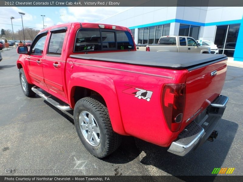 Victory Red / Ebony 2012 Chevrolet Colorado LT Crew Cab 4x4