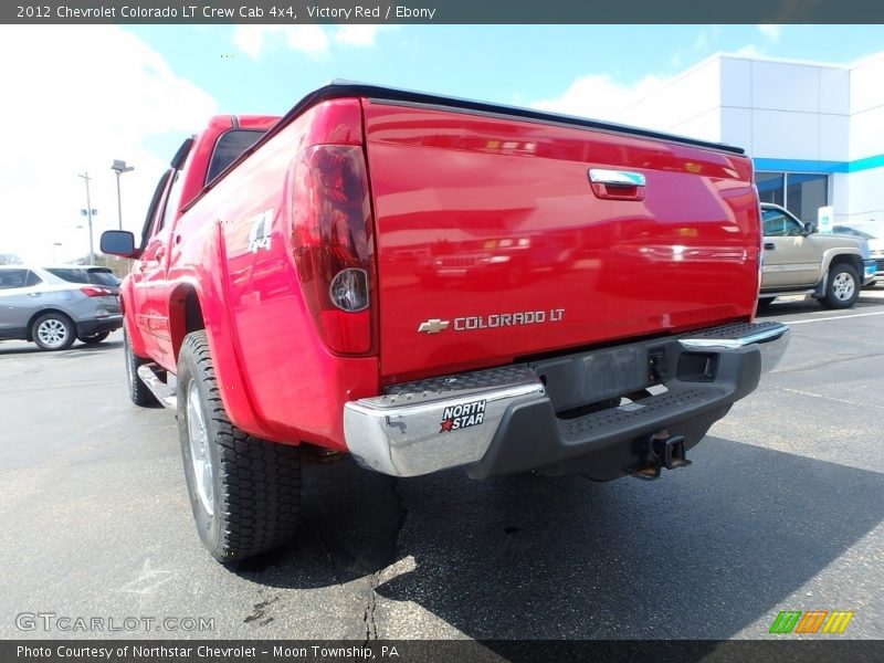 Victory Red / Ebony 2012 Chevrolet Colorado LT Crew Cab 4x4