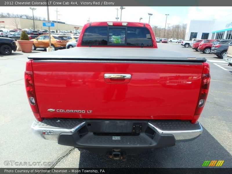 Victory Red / Ebony 2012 Chevrolet Colorado LT Crew Cab 4x4
