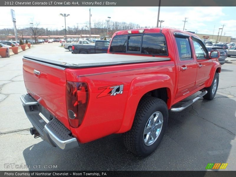 Victory Red / Ebony 2012 Chevrolet Colorado LT Crew Cab 4x4