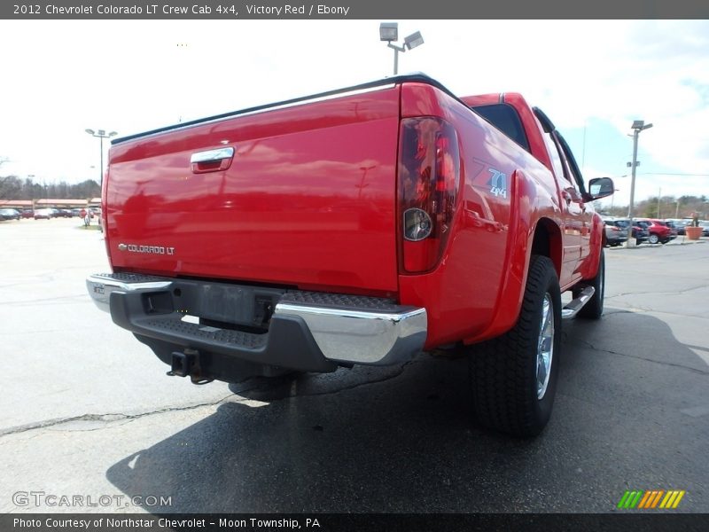 Victory Red / Ebony 2012 Chevrolet Colorado LT Crew Cab 4x4