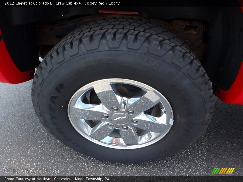 Victory Red / Ebony 2012 Chevrolet Colorado LT Crew Cab 4x4