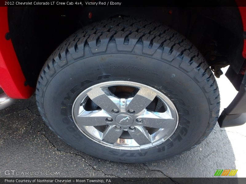 Victory Red / Ebony 2012 Chevrolet Colorado LT Crew Cab 4x4