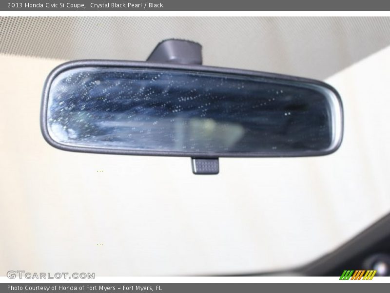 Crystal Black Pearl / Black 2013 Honda Civic Si Coupe