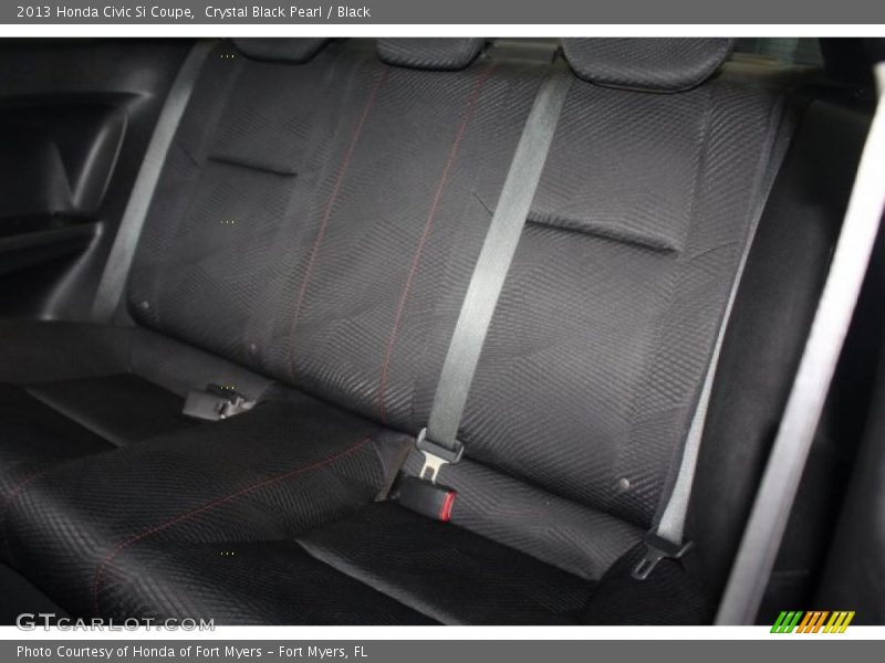 Crystal Black Pearl / Black 2013 Honda Civic Si Coupe