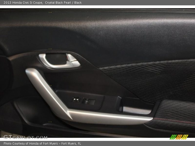 Crystal Black Pearl / Black 2013 Honda Civic Si Coupe