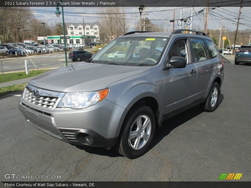 Spark Silver Metallic / Platinum 2011 Subaru Forester 2.5 X