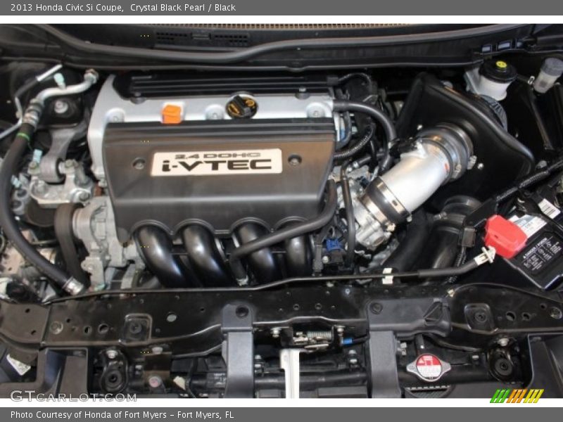 Crystal Black Pearl / Black 2013 Honda Civic Si Coupe