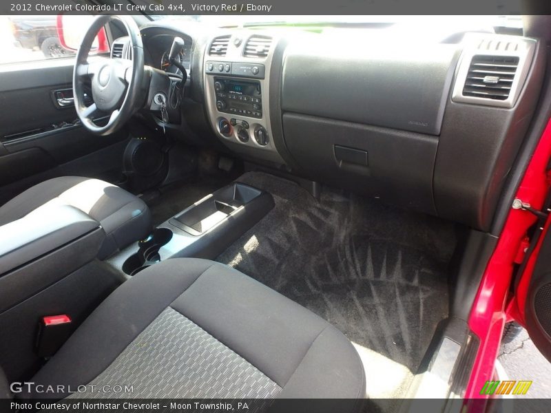 Victory Red / Ebony 2012 Chevrolet Colorado LT Crew Cab 4x4
