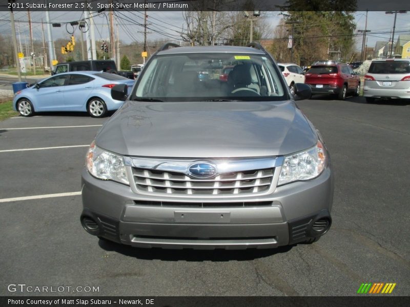 Spark Silver Metallic / Platinum 2011 Subaru Forester 2.5 X