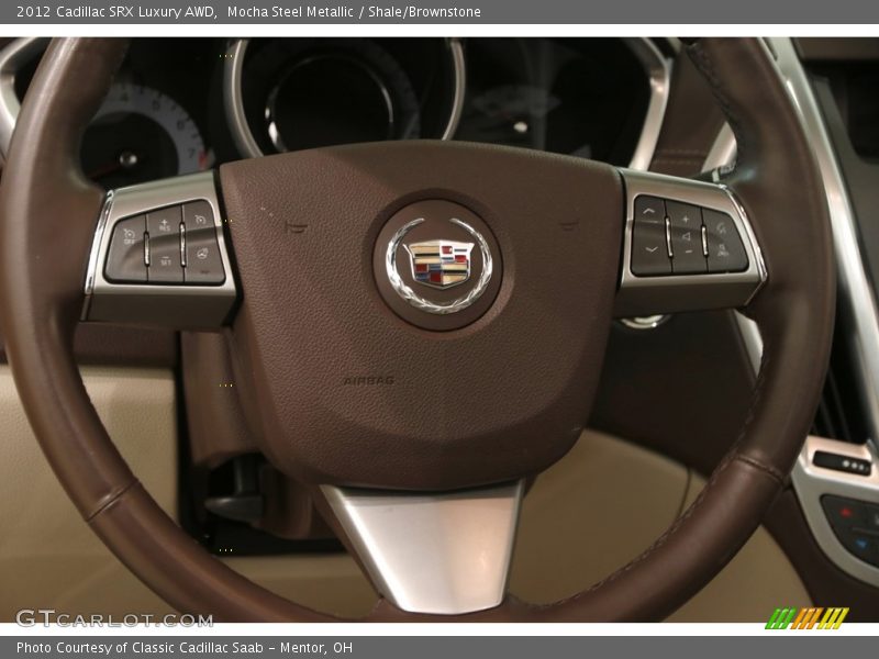 Mocha Steel Metallic / Shale/Brownstone 2012 Cadillac SRX Luxury AWD