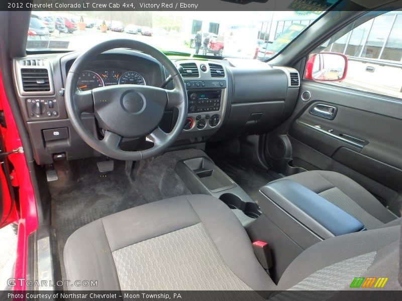 Victory Red / Ebony 2012 Chevrolet Colorado LT Crew Cab 4x4