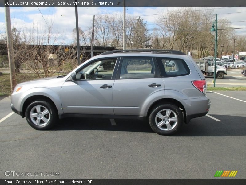 Spark Silver Metallic / Platinum 2011 Subaru Forester 2.5 X