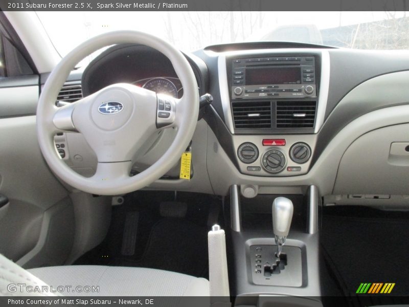 Spark Silver Metallic / Platinum 2011 Subaru Forester 2.5 X