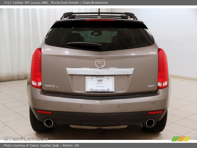 Mocha Steel Metallic / Shale/Brownstone 2012 Cadillac SRX Luxury AWD