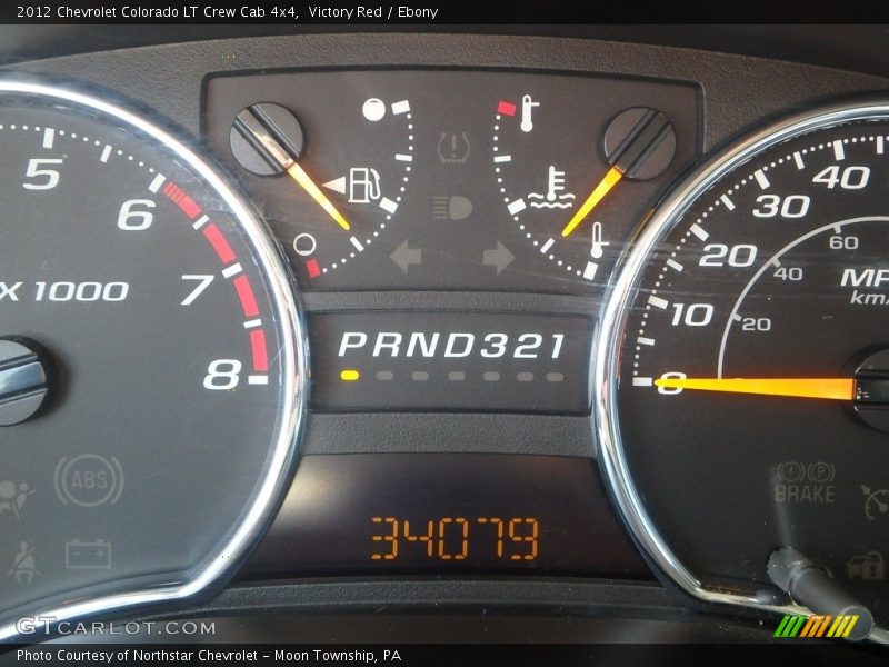 Victory Red / Ebony 2012 Chevrolet Colorado LT Crew Cab 4x4