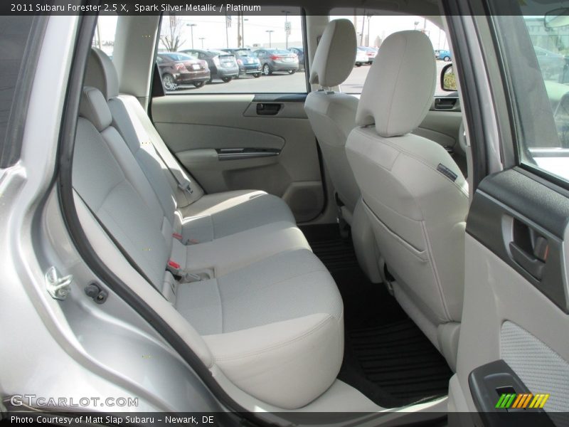 Spark Silver Metallic / Platinum 2011 Subaru Forester 2.5 X