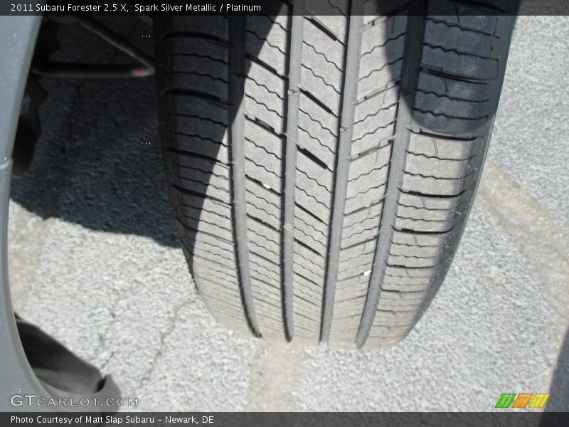 Spark Silver Metallic / Platinum 2011 Subaru Forester 2.5 X