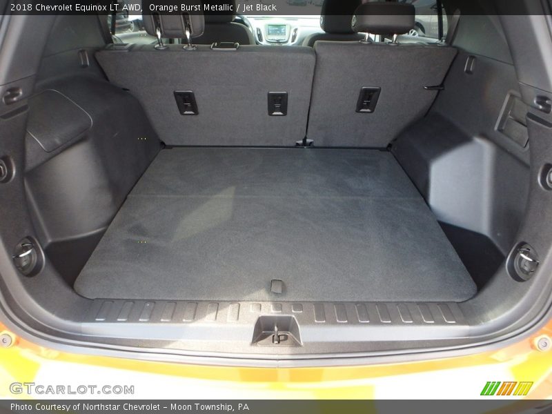 Orange Burst Metallic / Jet Black 2018 Chevrolet Equinox LT AWD