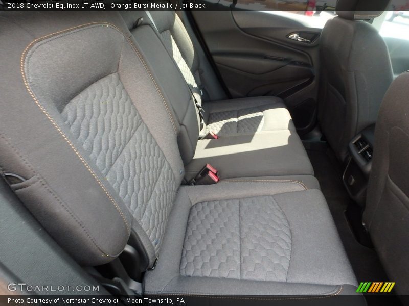 Orange Burst Metallic / Jet Black 2018 Chevrolet Equinox LT AWD