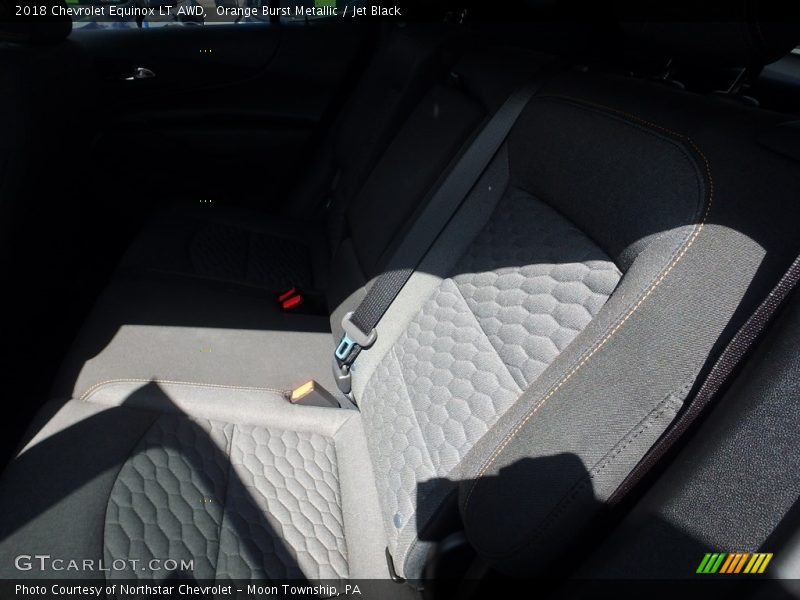 Orange Burst Metallic / Jet Black 2018 Chevrolet Equinox LT AWD