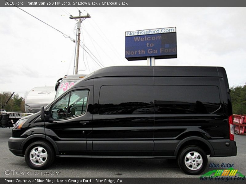 Shadow Black / Charcoal Black 2018 Ford Transit Van 250 HR Long