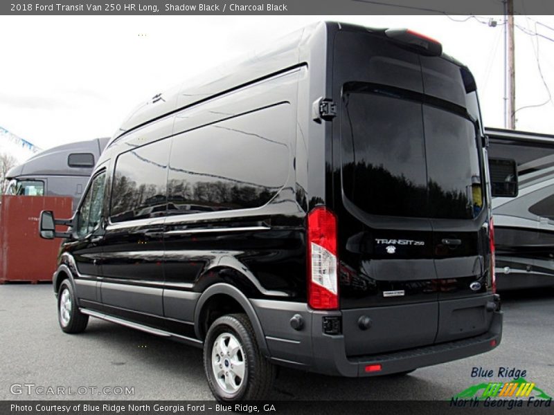 Shadow Black / Charcoal Black 2018 Ford Transit Van 250 HR Long