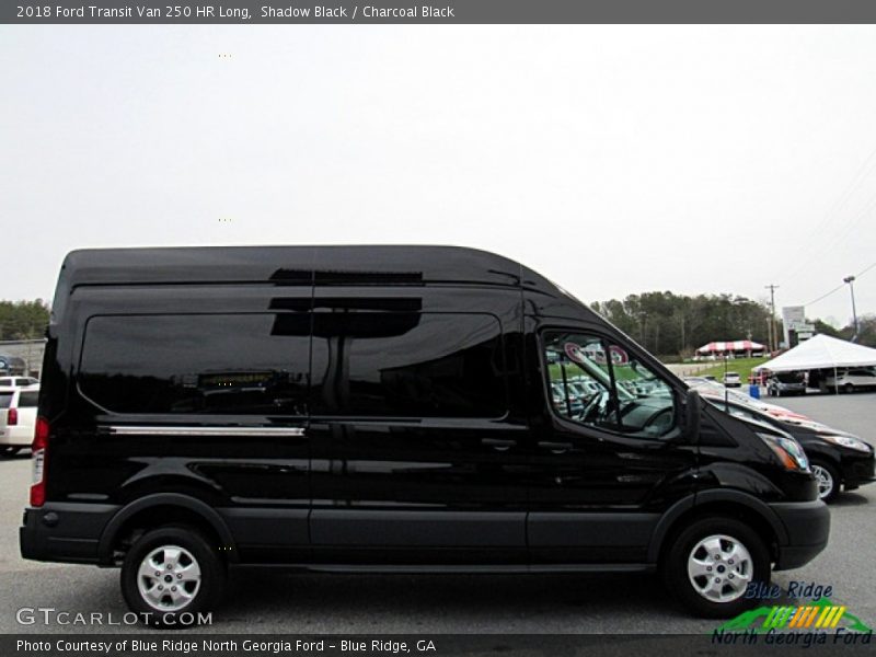 Shadow Black / Charcoal Black 2018 Ford Transit Van 250 HR Long