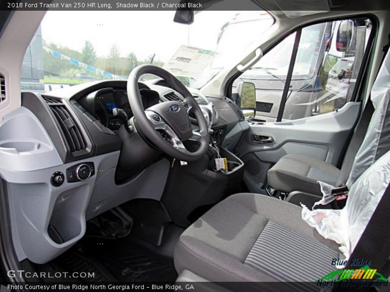 Shadow Black / Charcoal Black 2018 Ford Transit Van 250 HR Long