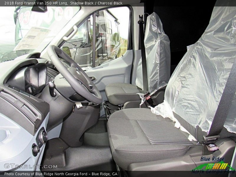 Shadow Black / Charcoal Black 2018 Ford Transit Van 250 HR Long