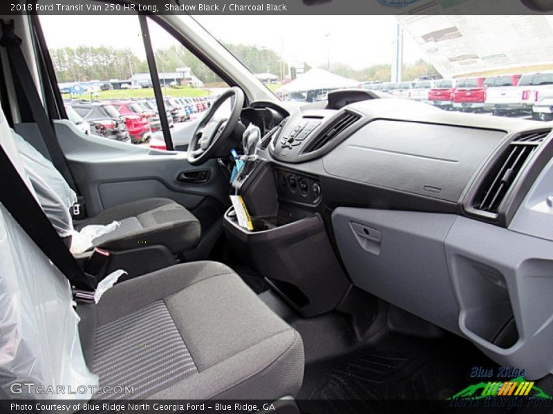 Shadow Black / Charcoal Black 2018 Ford Transit Van 250 HR Long