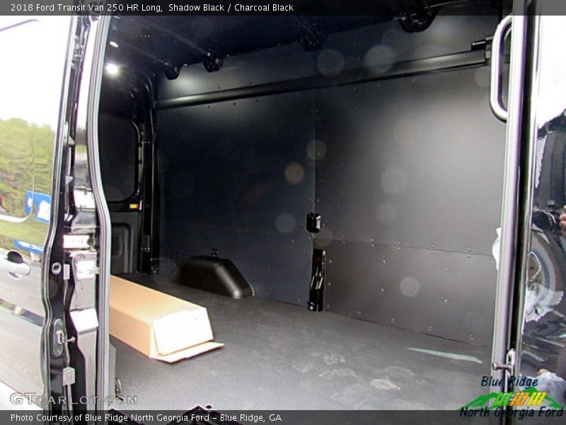 Shadow Black / Charcoal Black 2018 Ford Transit Van 250 HR Long