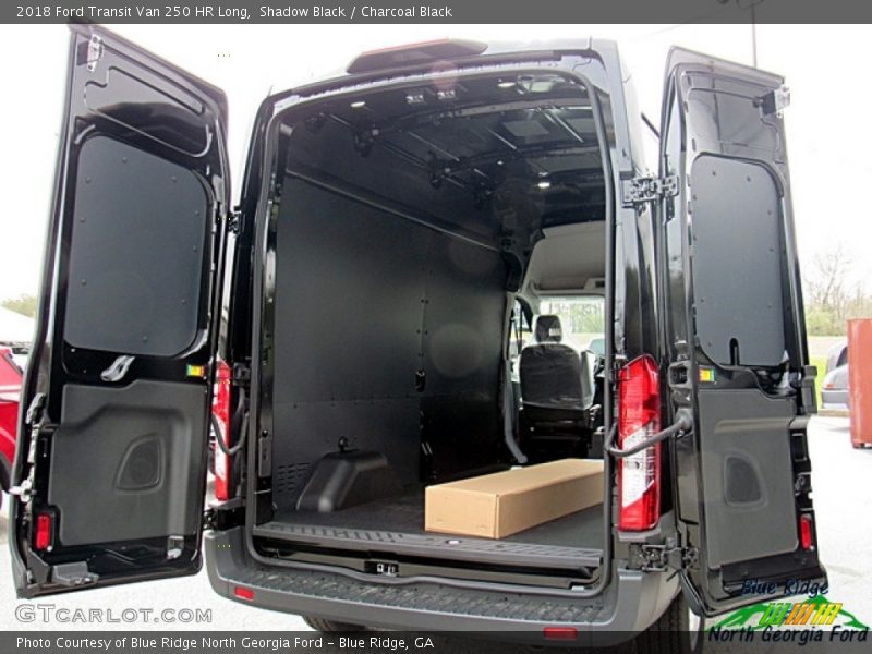 Shadow Black / Charcoal Black 2018 Ford Transit Van 250 HR Long