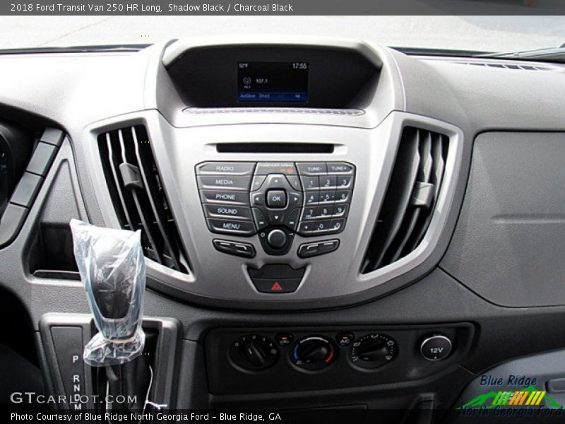 Shadow Black / Charcoal Black 2018 Ford Transit Van 250 HR Long