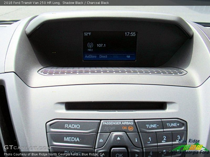Shadow Black / Charcoal Black 2018 Ford Transit Van 250 HR Long
