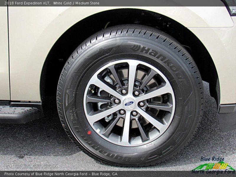 White Gold / Medium Stone 2018 Ford Expedition XLT