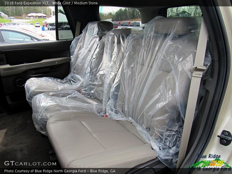 White Gold / Medium Stone 2018 Ford Expedition XLT