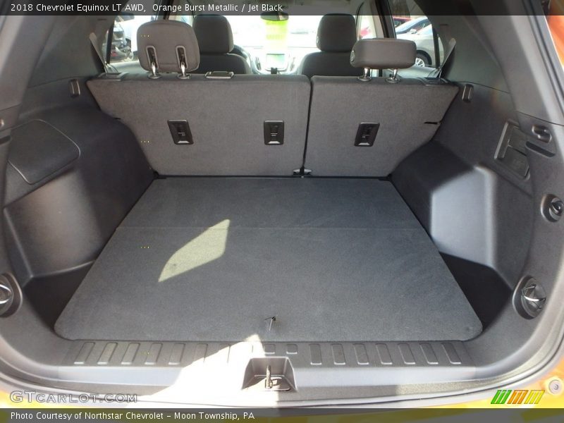 Orange Burst Metallic / Jet Black 2018 Chevrolet Equinox LT AWD