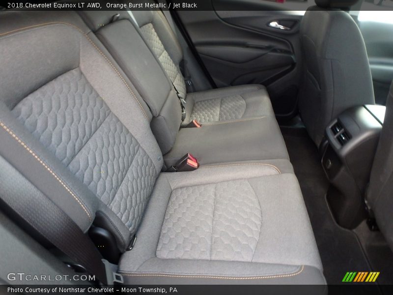 Orange Burst Metallic / Jet Black 2018 Chevrolet Equinox LT AWD