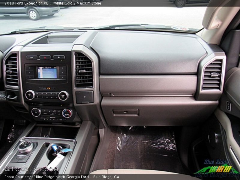 White Gold / Medium Stone 2018 Ford Expedition XLT
