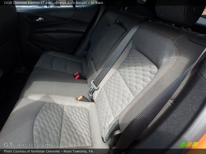 Orange Burst Metallic / Jet Black 2018 Chevrolet Equinox LT AWD