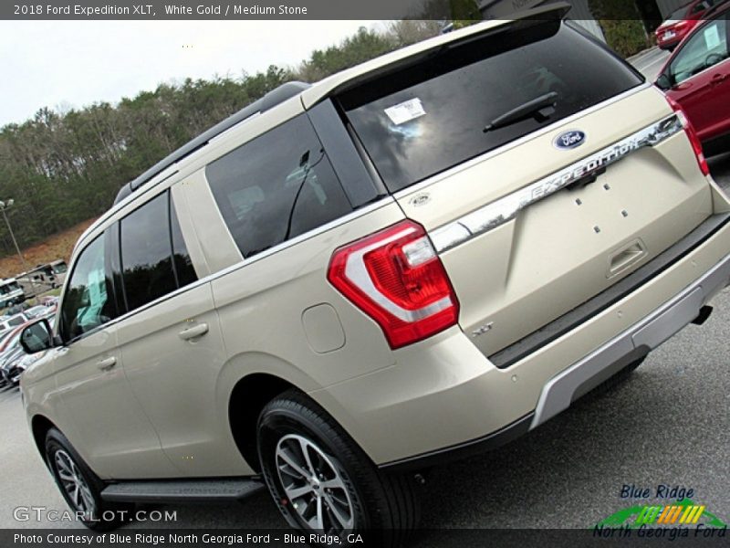 White Gold / Medium Stone 2018 Ford Expedition XLT